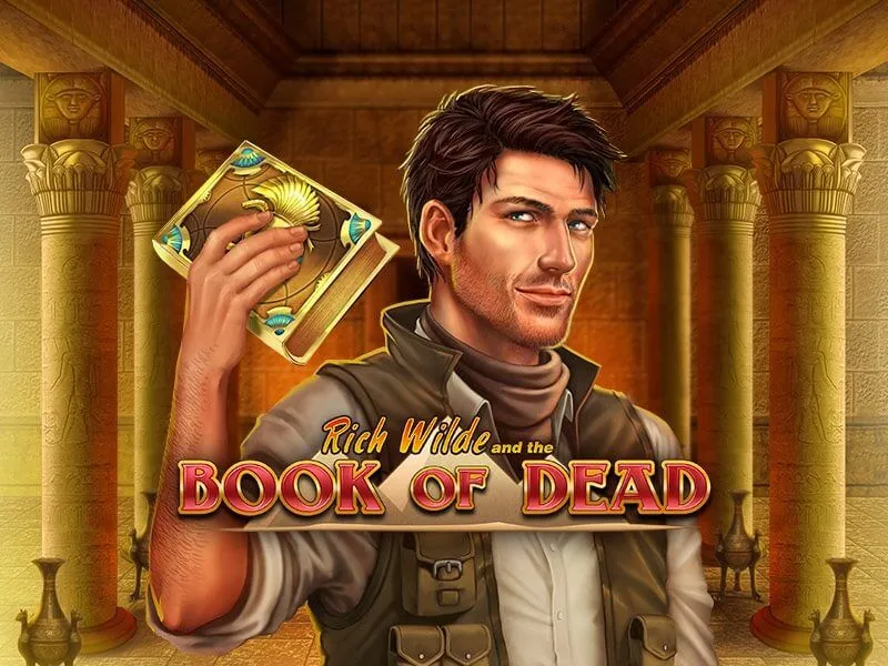 Book of Dead slot at Lady Luckmore Casino